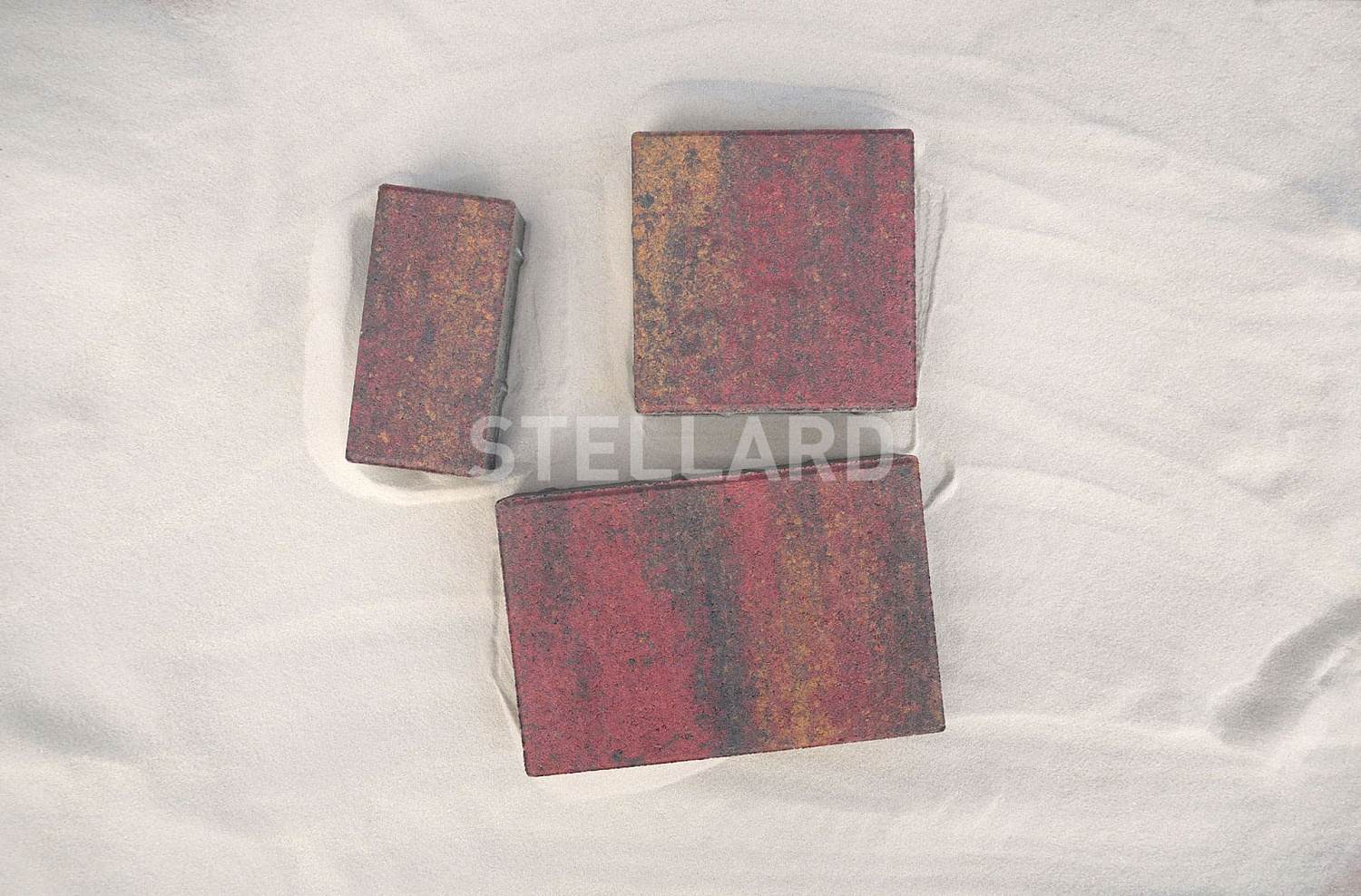 Тротуарная плитка Stellard Новый город Color mix Закат 40